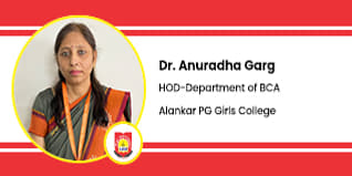 Alankar PG Girls College, Jaipur, HOD - Dept of BCA :  Dr. Anuradha Garg Interview